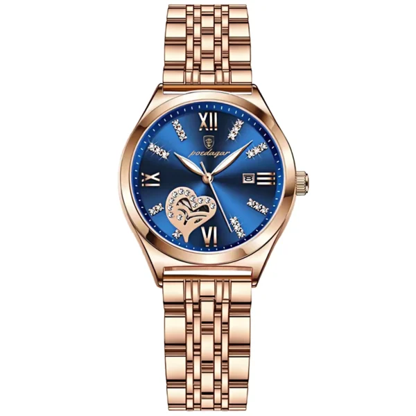 POEDAGAR Luxury Women’s Quartz Stainless Steel Watch - Image 8