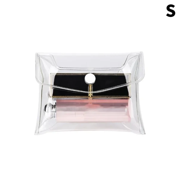 Portable Transparent PVC Cosmetic & Toiletry Bag - Image 7