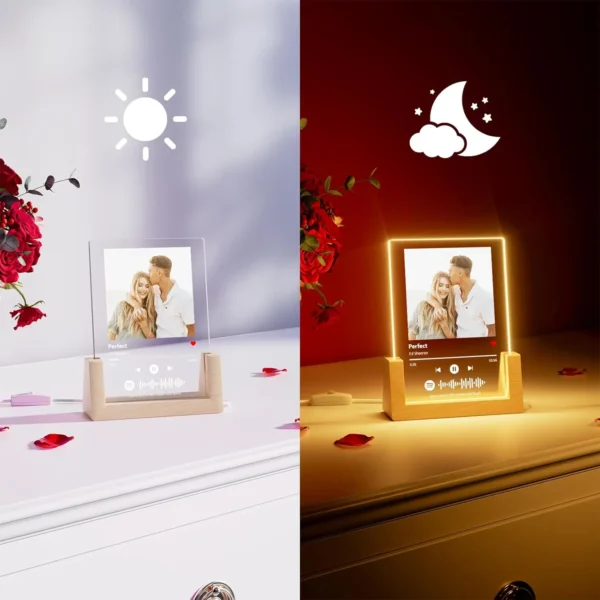 Custom Spotify Music Plaque – Acrylic Romantic Gift - Image 2