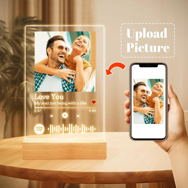 Custom Spotify Music Plaque – Acrylic Romantic Gift - Image 19