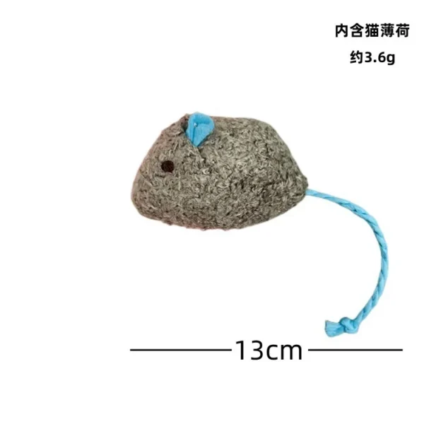Interactive Catnip Cat Mouse Toys – 3 to 200 Pcs Set - Image 24