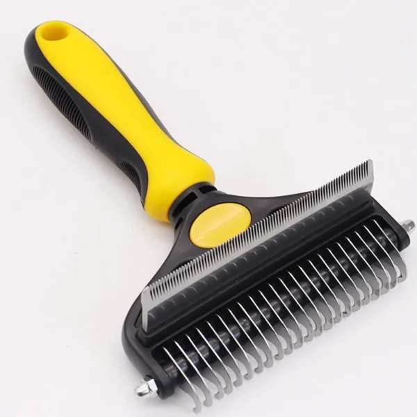 3-in-1 Pet Grooming Brush – Deshedding & Dematting Tool - Image 13