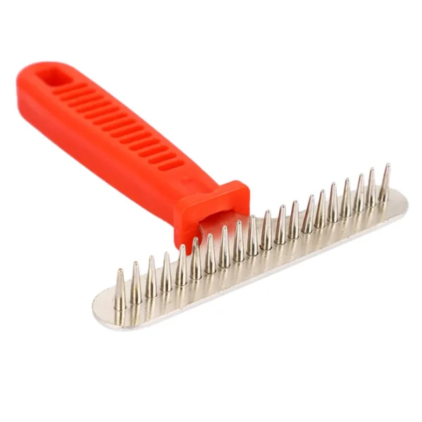 Large Dog Grooming Brush – Stainless Steel Rake for Long Hair - Image 20
