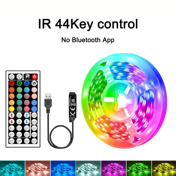 40M RGB LED Strip Lights with App & Remote Control - Image 3