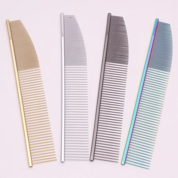 Copper Pet Grooming Comb – Knot Remover & Massage Tool - Image 3