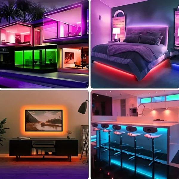 40M RGB LED Strip Lights with App & Remote Control - Image 2