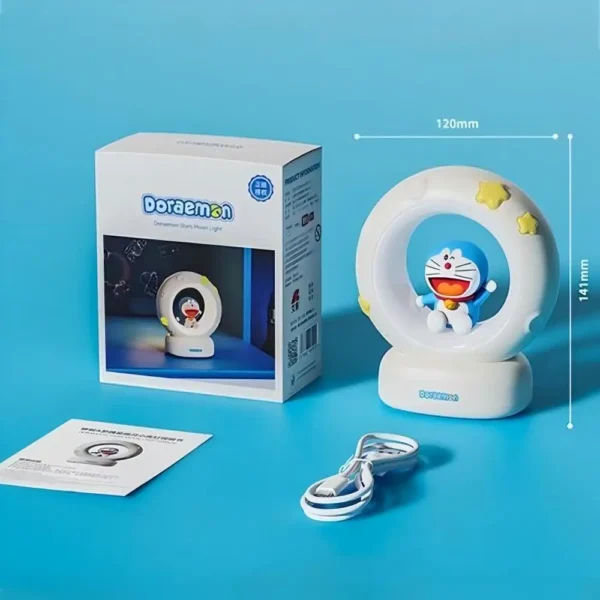 Cute Animal Moon Night Light – USB Rechargeable Lamp - Image 8