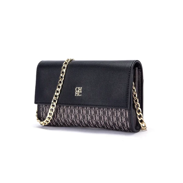 Women’s Minimalist PU Shoulder Bag with Chain Strap - Image 12
