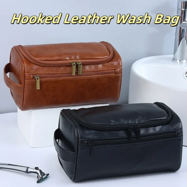 Large-Capacity Waterproof Business Toiletry & Cosmetic Bag - Image 2