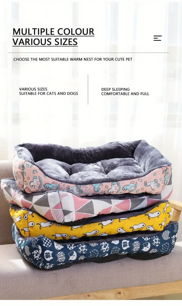 Breathable Pet Dog & Cat Bed – Soft Sofa Mat for All Sizes - Image 13