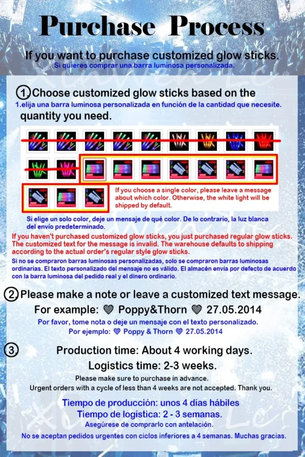 Colorful LED Foam Glow Sticks – Party & Event Pack - Image 15