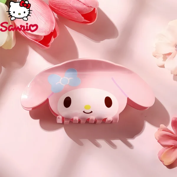 Cute Cartoon Hair Claw Clips for Women – Pink Accessory - Image 5