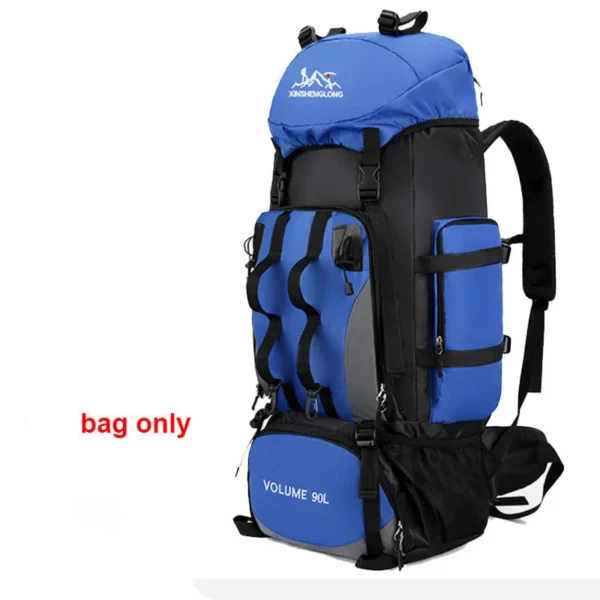 90L Waterproof Hiking Backpack - Large Capacity Rucksack for Outdoor Adventures - Image 15