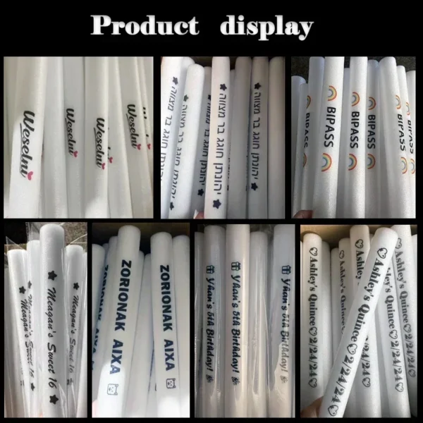 Colorful LED Foam Glow Sticks – Party & Event Pack - Image 2