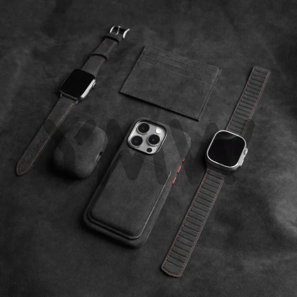 Magnetic Alcantara Case for iPhone 16 Pro Max – YMW Luxury - Image 5
