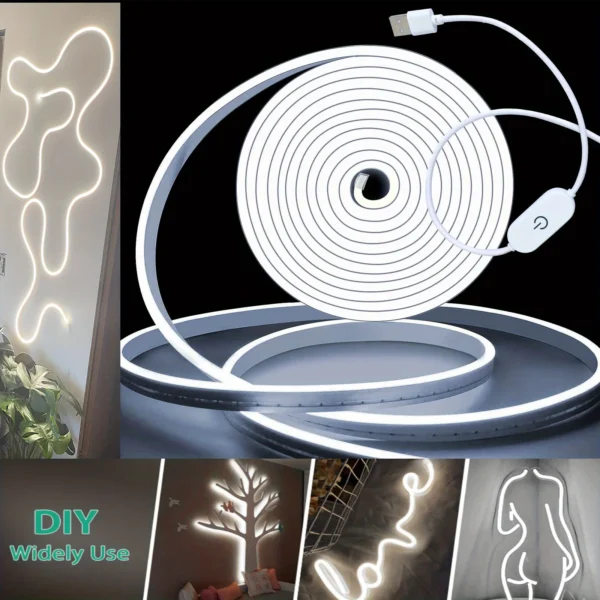 Smart Touch Neon LED Light Strip – Dimmable & Waterproof - Image 2