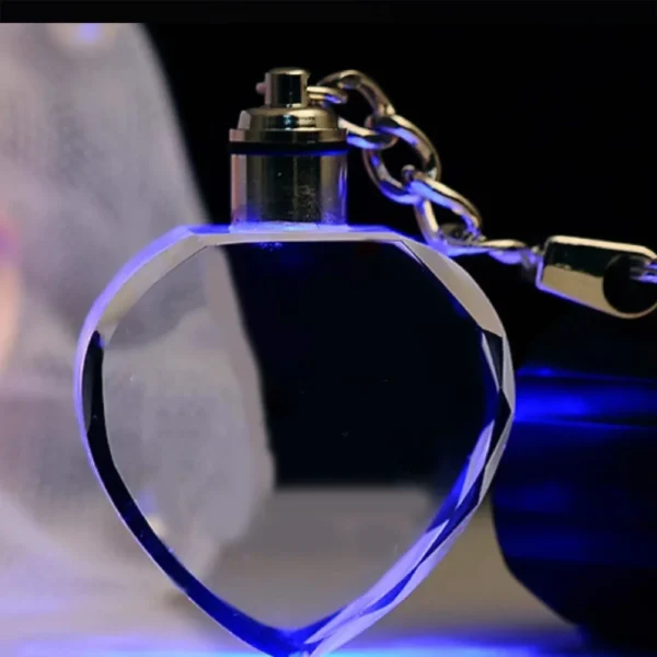 Custom LED Crystal Keyring – Engrave Your Photo or Logo - Image 8