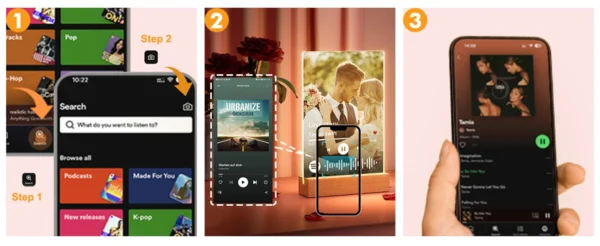 Custom Spotify Music Plaque – Acrylic Romantic Gift - Image 17
