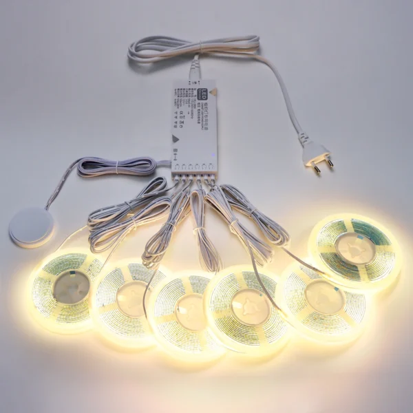 Rybakov COB LED Strip Touch Light 320 LEDs/m – Warm/Neutral