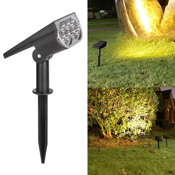 Solar LED Spotlights Outdoor – Auto On/Off IP65 - Image 7
