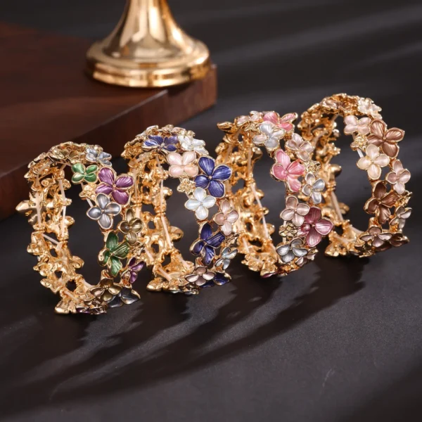 Handmade Floral Bracelet Women’s Fashion Jewellery