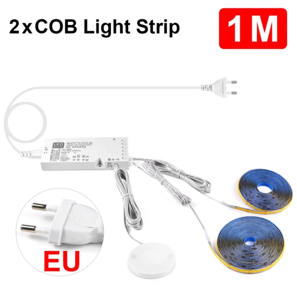 Rybakov COB LED Strip Touch Light 320 LEDs/m – Warm/Neutral - Image 41
