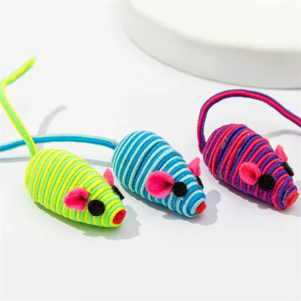 Interactive Catnip Cat Mouse Toys – 3 to 200 Pcs Set - Image 30