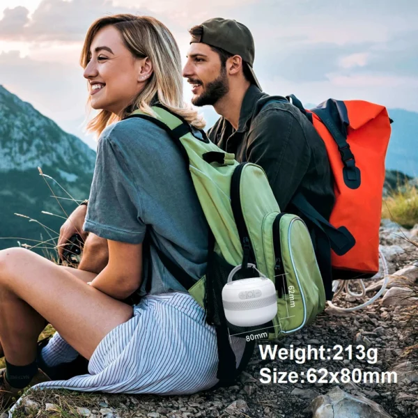 LV10 Outdoor LED Camping Flashlight 230 Hours Rechargeable Camping Lantern with Magnet Lighting Fixture Portable Emergency Light - Image 2