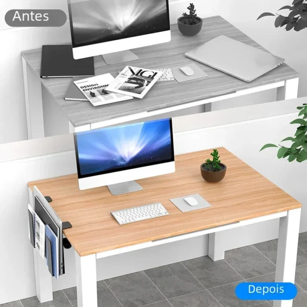 Aluminum Laptop & Tablet Stand | Desk Organizer & Charging Tray - Image 5