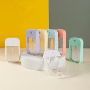 6-Colour Portable 45ml Refillable Spray Bottles