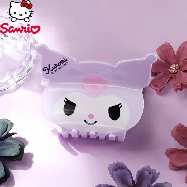 Cute Cartoon Hair Claw Clips for Women – Pink Accessory - Image 4
