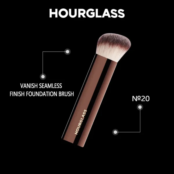 Seamless Finish Foundation Makeup Brush – Soft Fiber - Image 3