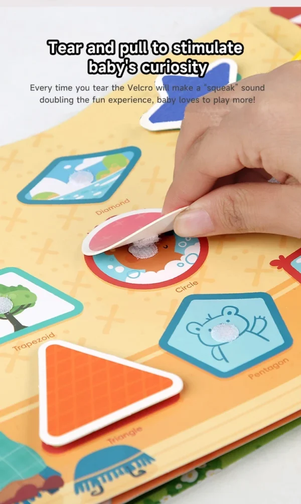Montessori Baby Busy Book – Early Learning Toy for Toddlers - Image 29