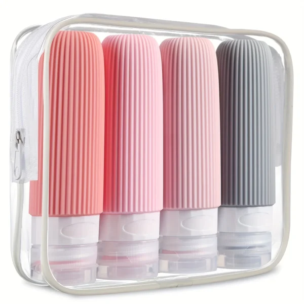 TSA Approved 3oz Silicone Travel Bottle Set - Image 8