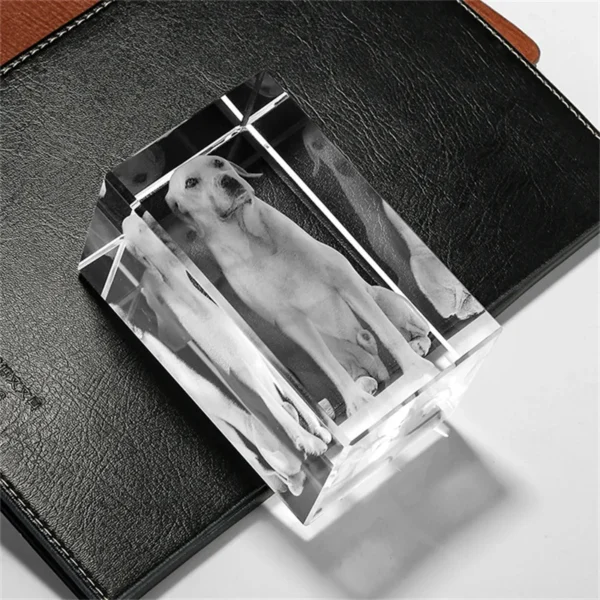 Personalized Pet Tribute Crystal Keepsake – Sympathy Gift - Image 6