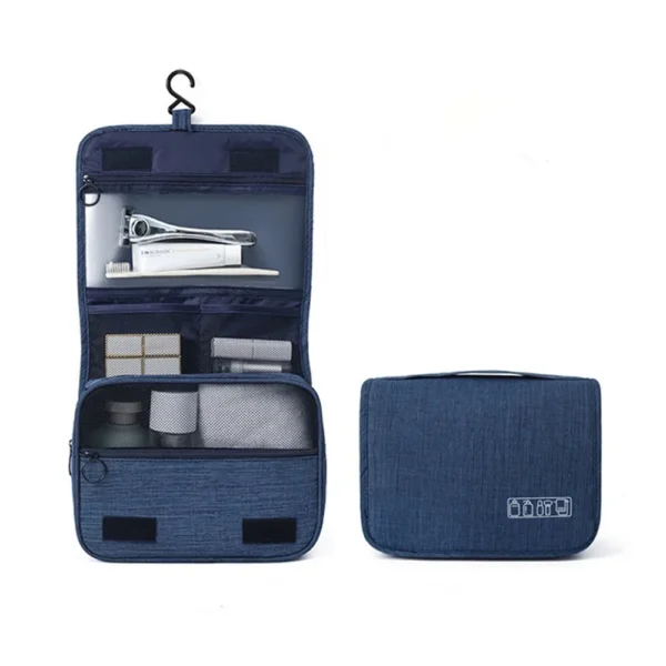 Large Capacity Waterproof Toiletry & Makeup Bag with Hook - Image 9