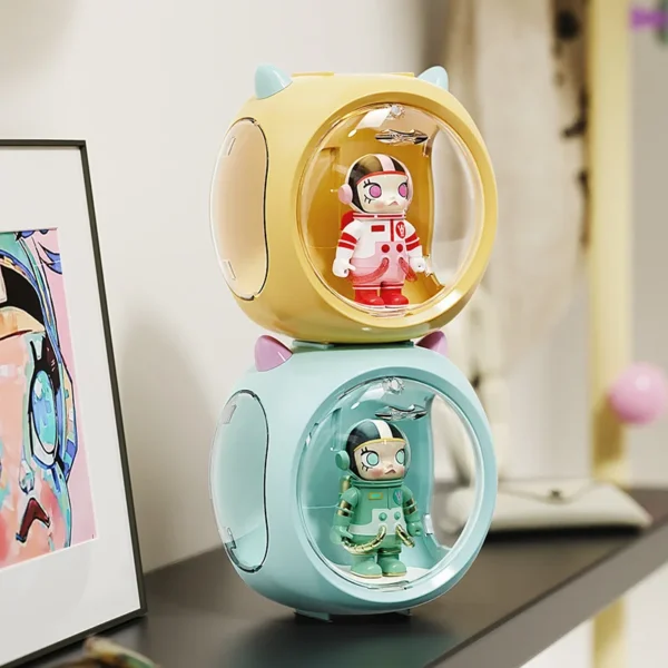 Stackable Transparent Display Case – Magnetic Closure - Image 2