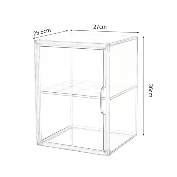 Clear Foldable Acrylic Display Box for Figurines - Image 10
