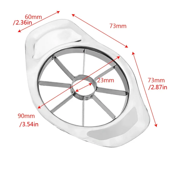 Stainless Steel Apple Cutter & Fruit Slicer - Image 6