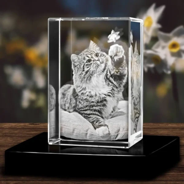Personalized Pet Tribute Crystal Keepsake – Sympathy Gift - Image 18
