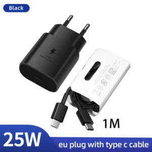 Samsung 45W USB-C PD Fast Charger Cable – 1M to 2M