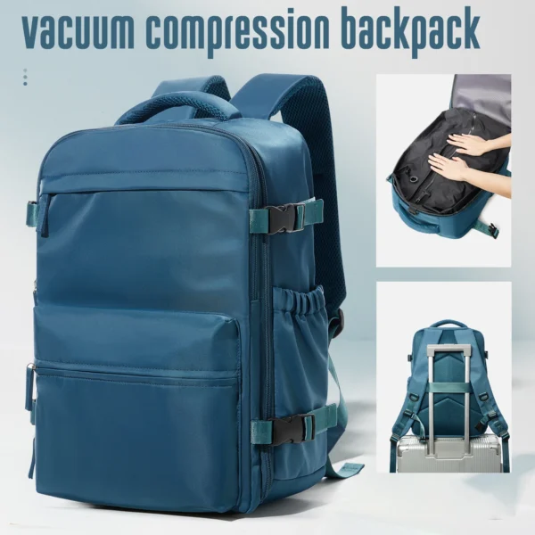 FLCC Vacuum Backpack for Travel, Business, & School – 20-35L - Image 11