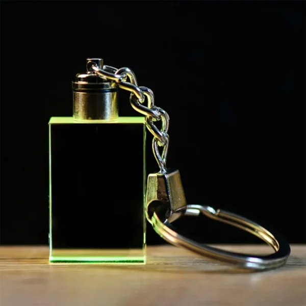 Custom LED Crystal Keyring – Engrave Your Photo or Logo - Image 7