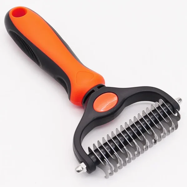 3-in-1 Pet Grooming Brush – Deshedding & Dematting Tool - Image 19