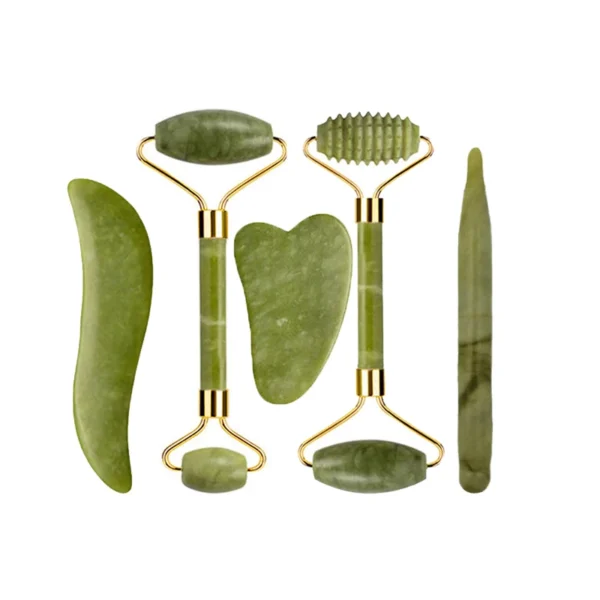 Natural Jade Roller & Gua Sha Massage Set - Image 23