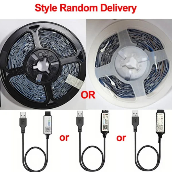 Smart RGB LED Strip Lights – USB, Bluetooth & Remote - Image 7