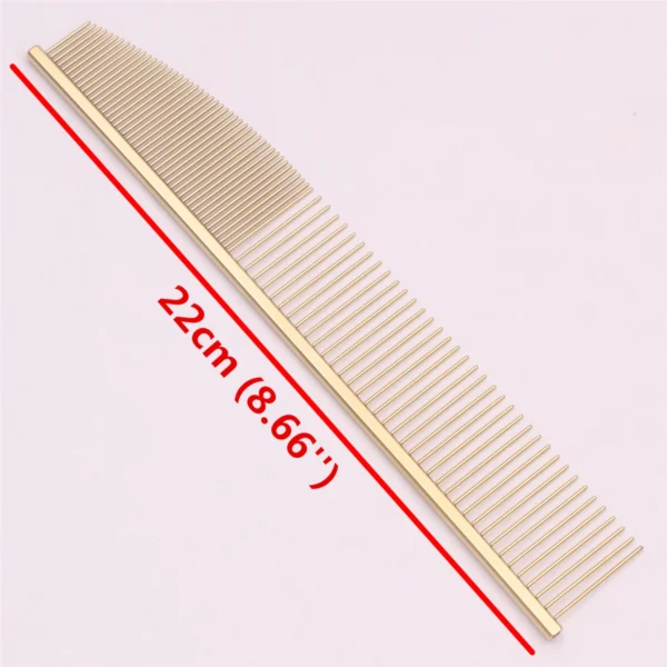 Copper Pet Grooming Comb – Knot Remover & Massage Tool - Image 21
