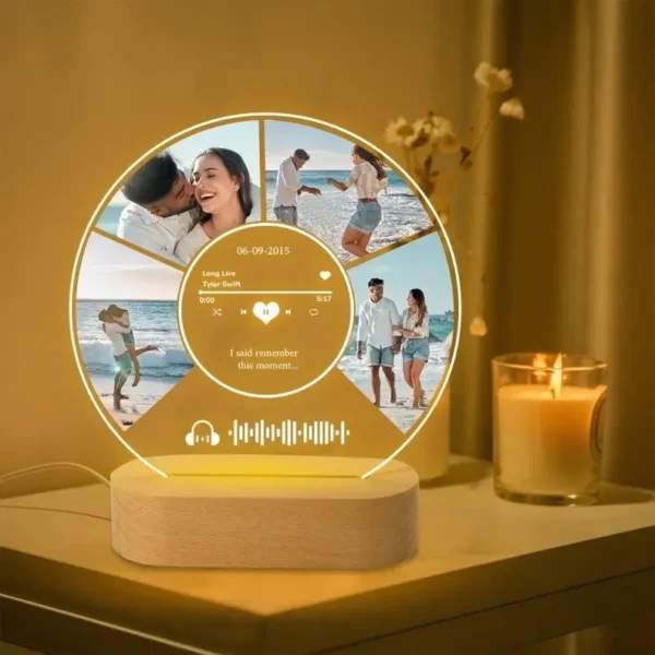 Custom Spotify Music Plaque – Acrylic Romantic Gift - Image 9