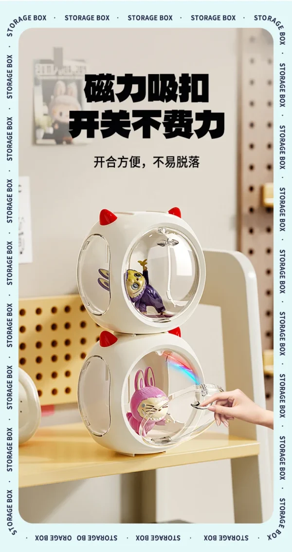 Stackable Transparent Display Case – Magnetic Closure - Image 15
