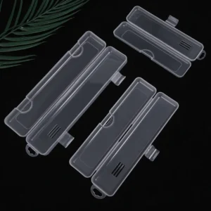 Buy Transparent Makeup Brush & Storage Box with Cover in UK, London
